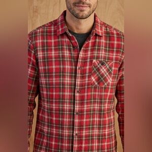 Authentic American Heritage Red Plaid Men's Shirt: Eligible $3/25 Bundle!